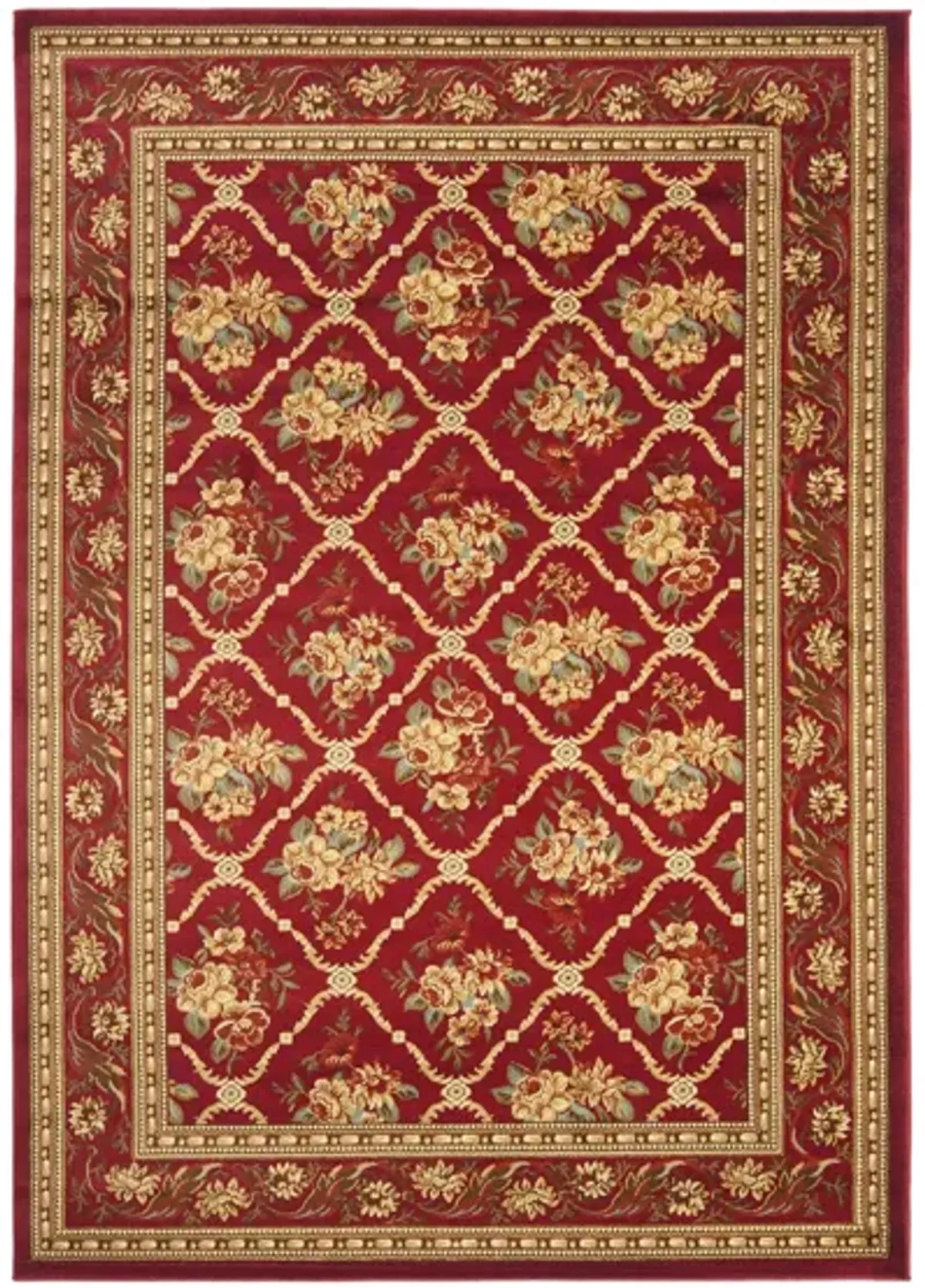 Crown Point Area Rug in Red by Safavieh