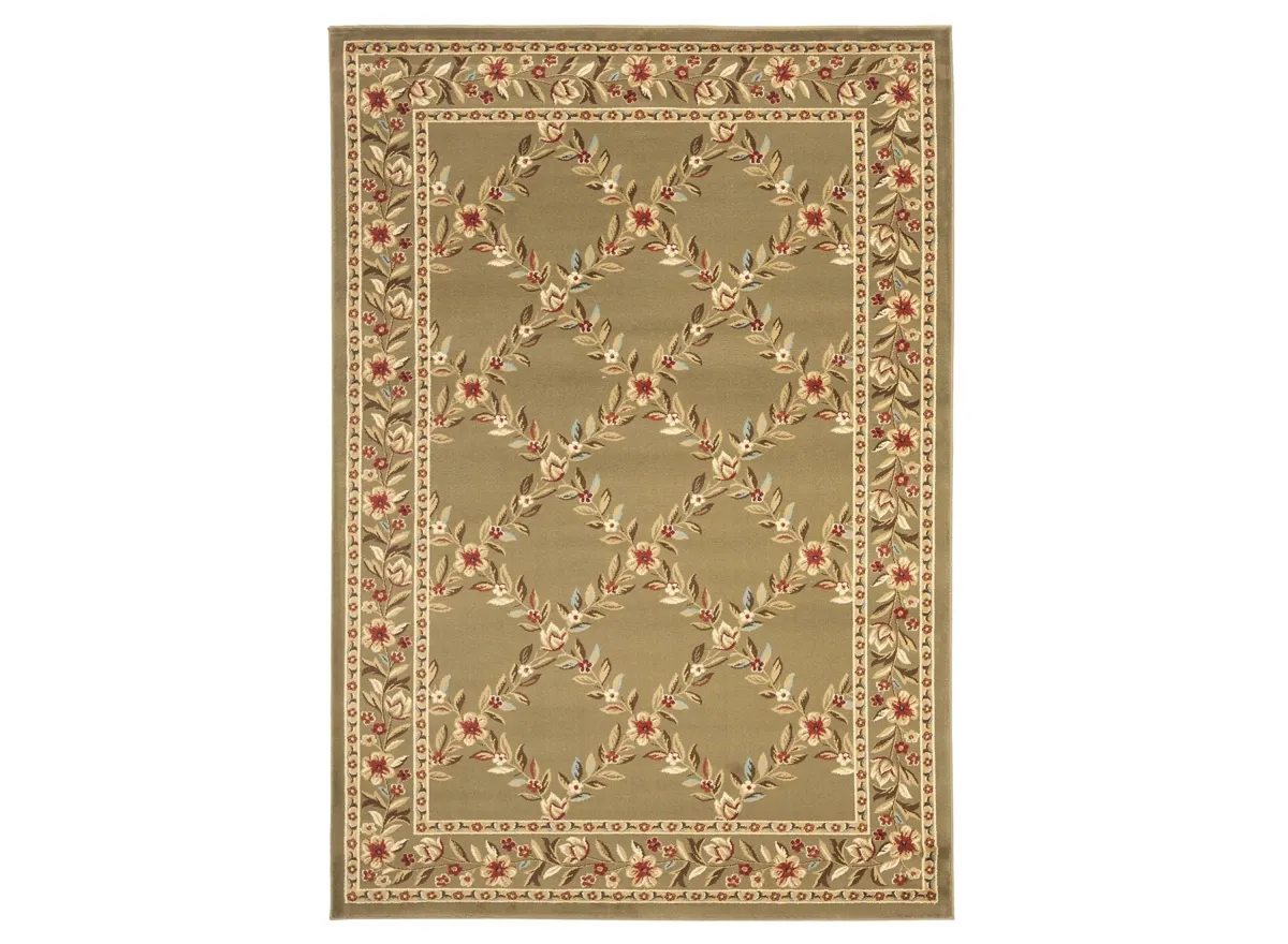 Queensferry Area Rug in Green by Safavieh