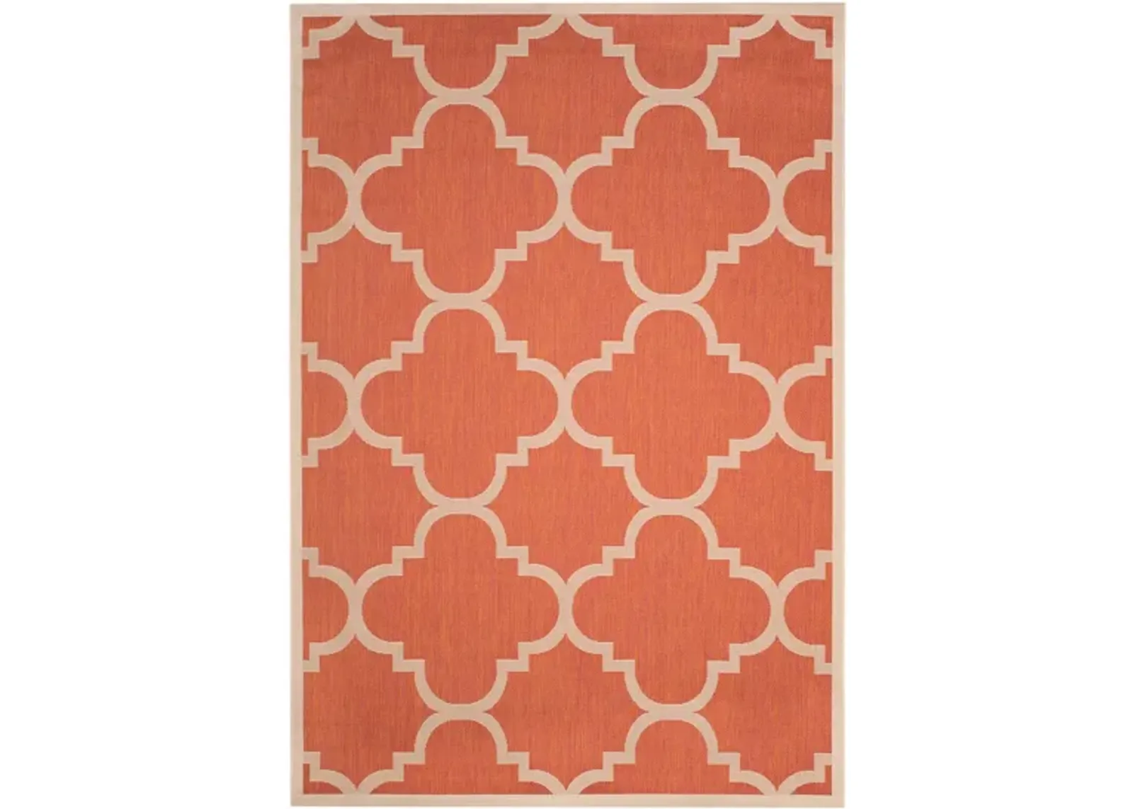 Courtyard Morocco Indoor/Outdoor Area Rug in Terracotta by Safavieh