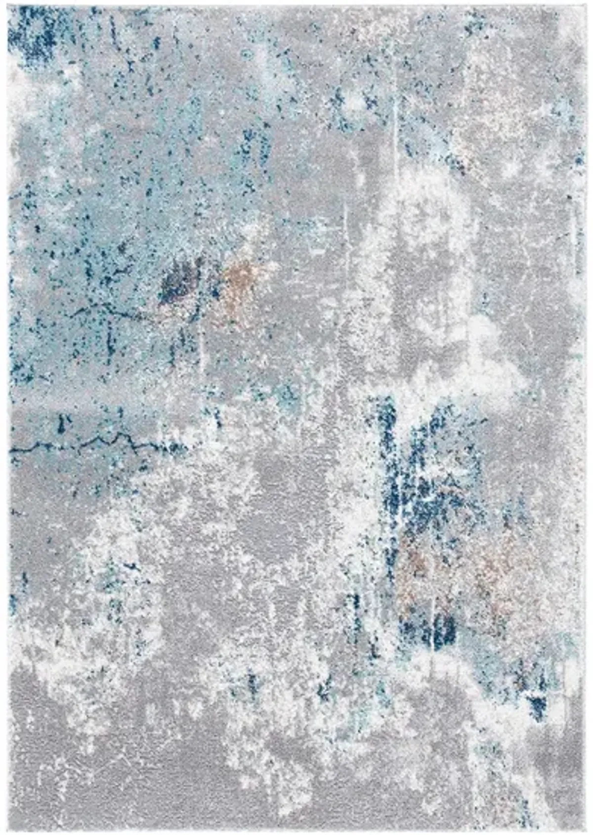 Osbourne Area Rug in Gray & Blue by Safavieh