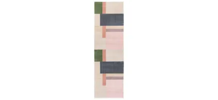 Orwell Runner Rug in Ivory/Charcoal by Safavieh