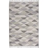 Elwood Area Rug in Grey/Charcoal by Nourison