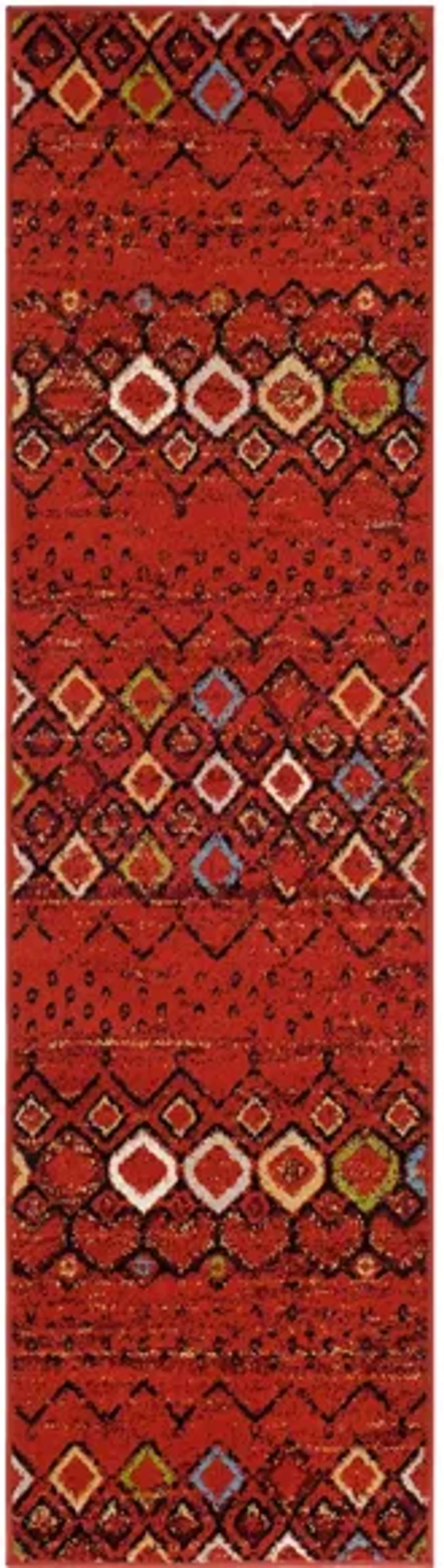 Halen Red Runner Rug