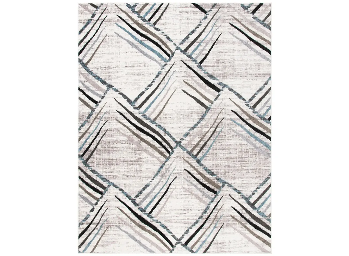 Siegfried Area Rug in Cream / Charcoal by Safavieh