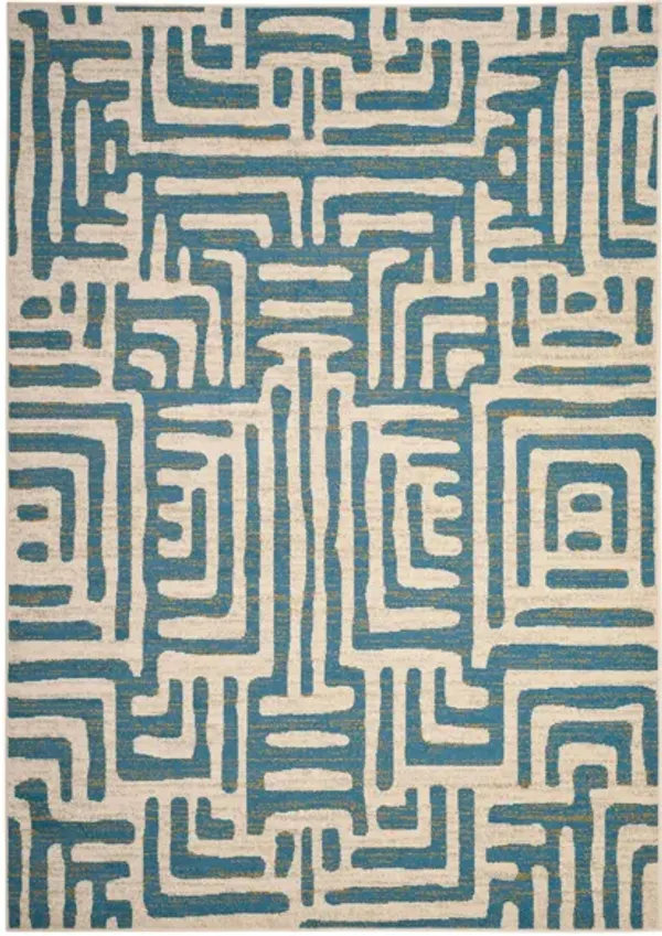 Rhine Blue Area Rug