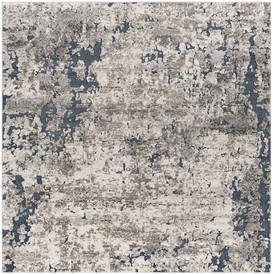 Tuscany Pisa Rug in Denim, Medium Gray, Black, Ivory, Charcoal, Tan, Beige, Dark Blue by Surya