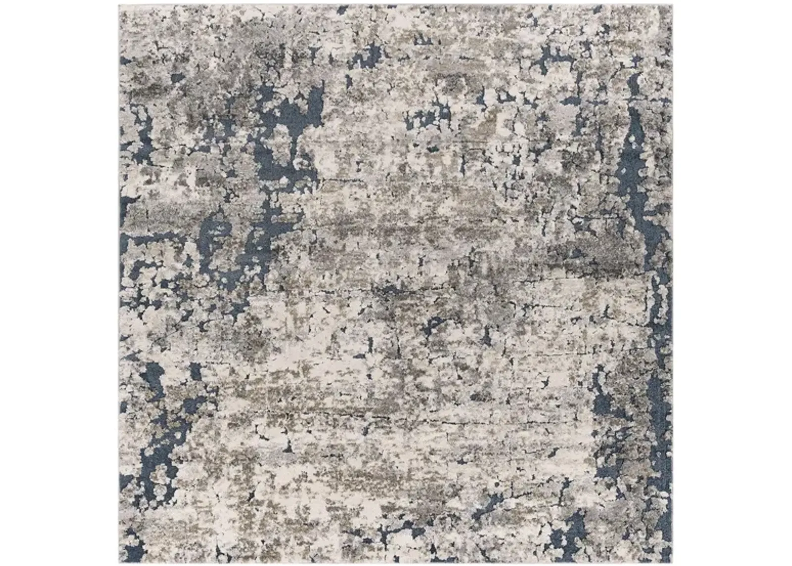 Tuscany Pisa Rug in Denim, Medium Gray, Black, Ivory, Charcoal, Tan, Beige, Dark Blue by Surya