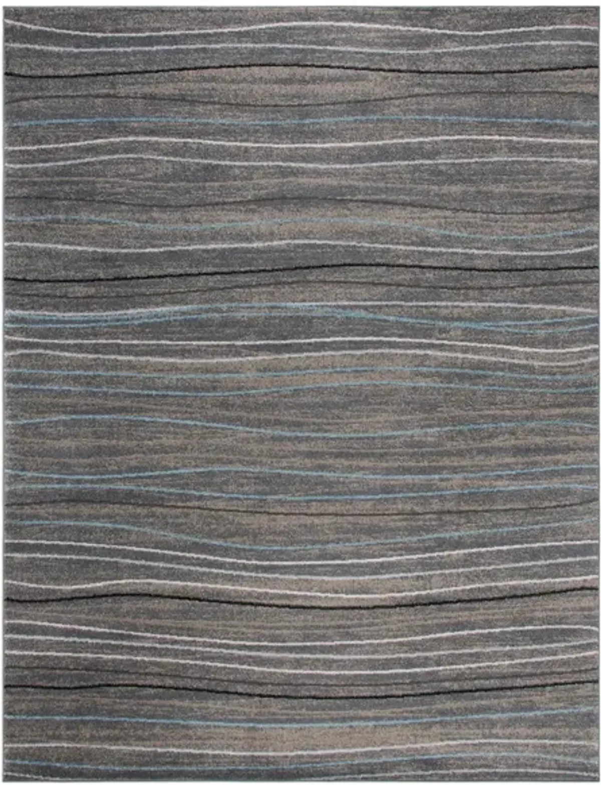 North Sea Silver Area Rug in Silver / Beige by Safavieh