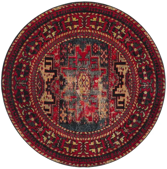 Zagros Area Rug in Red by Safavieh