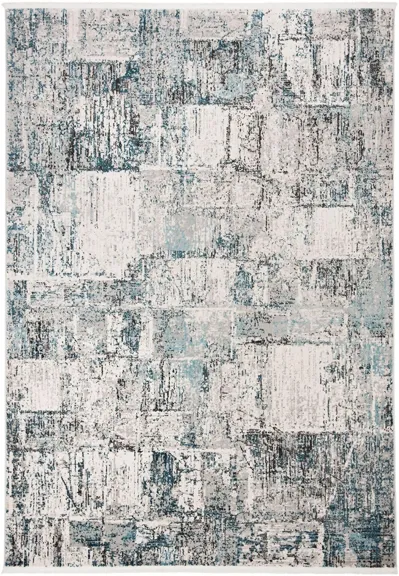 Shivan Area Rug in Gray / Blue by Safavieh