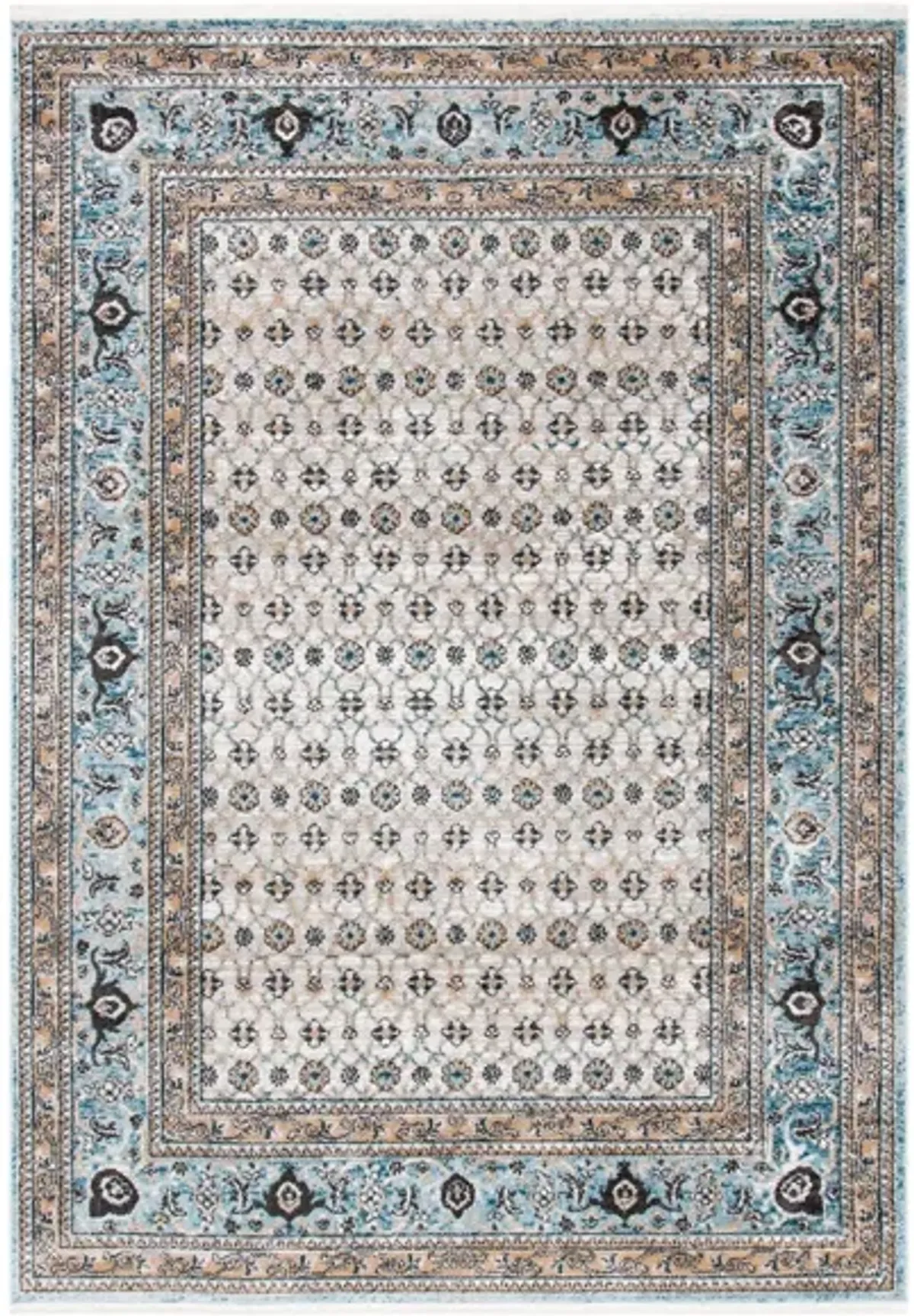 Shivan Area Rug in Gray / Blue by Safavieh