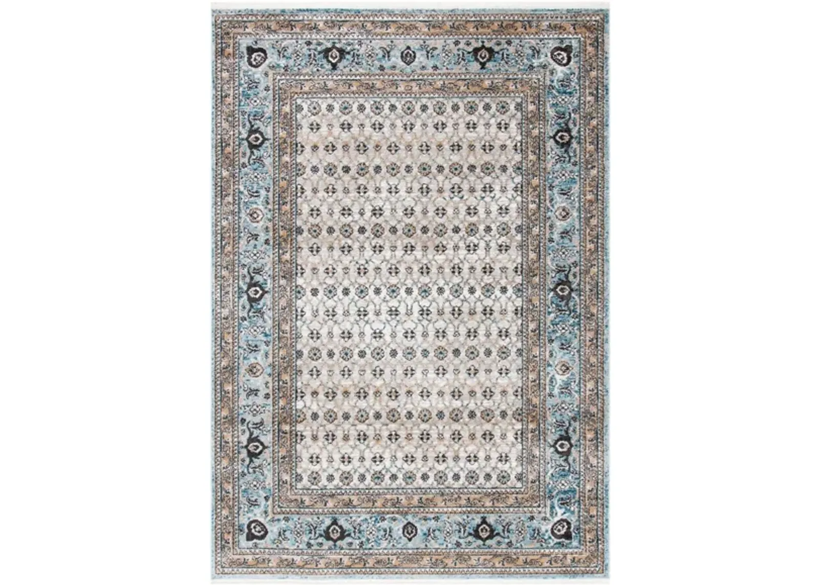 Shivan Area Rug in Gray / Blue by Safavieh