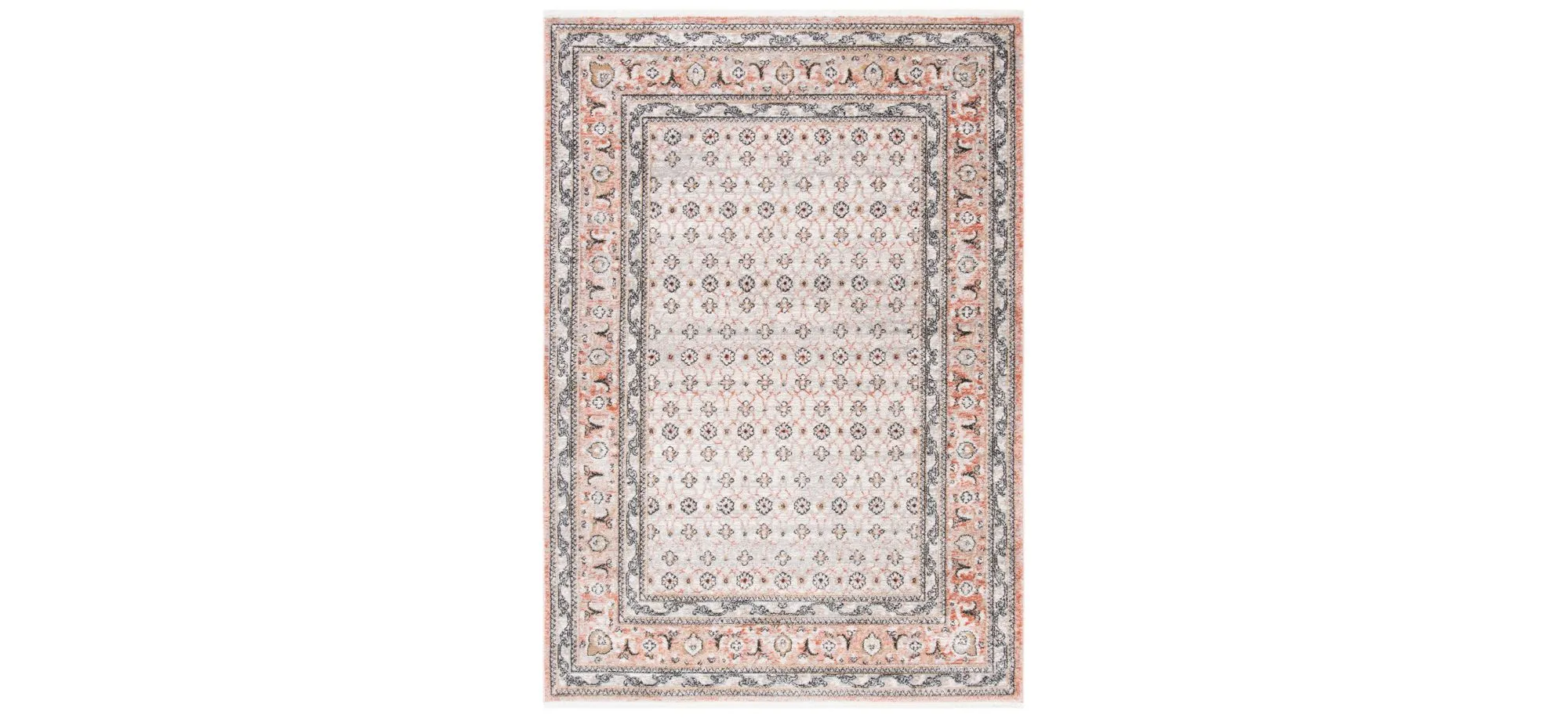 Shivan Area Rug in Gray / Rose by Safavieh