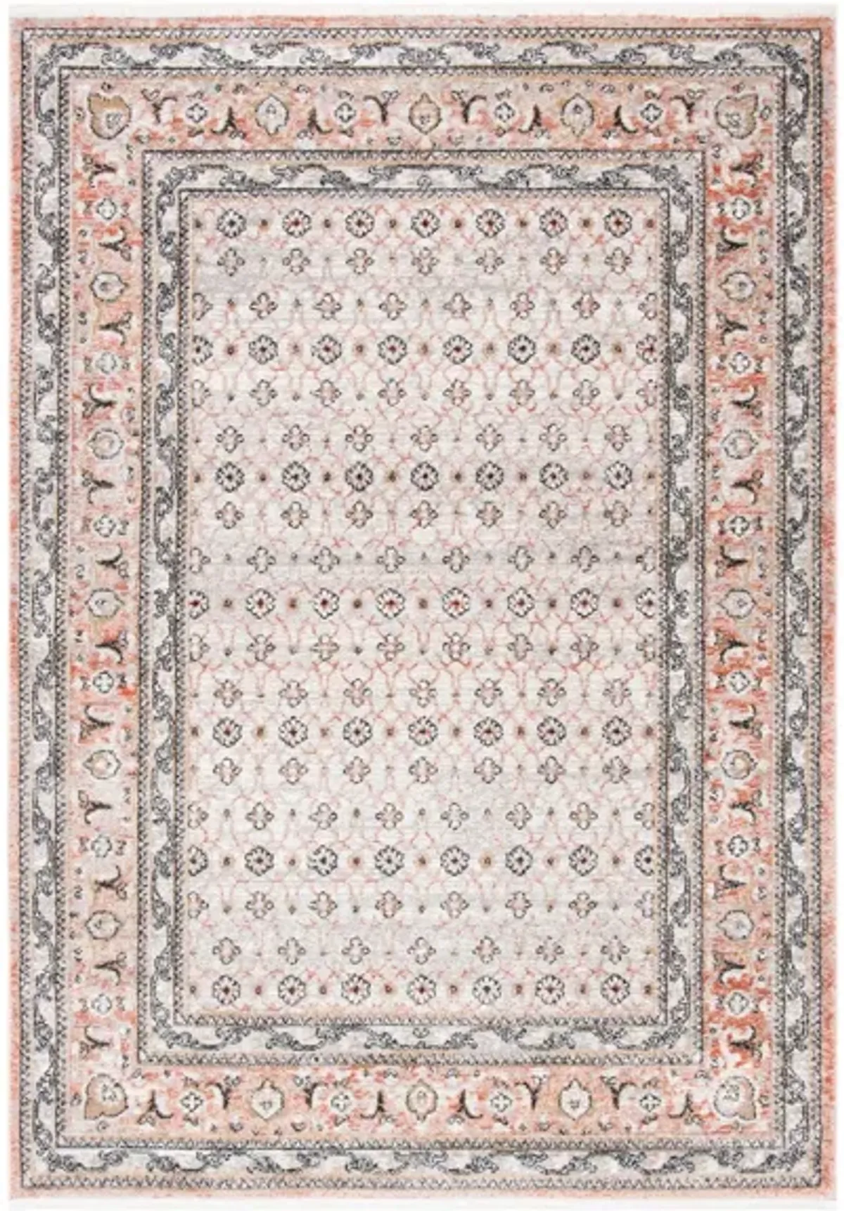 Shivan Area Rug in Gray / Rose by Safavieh