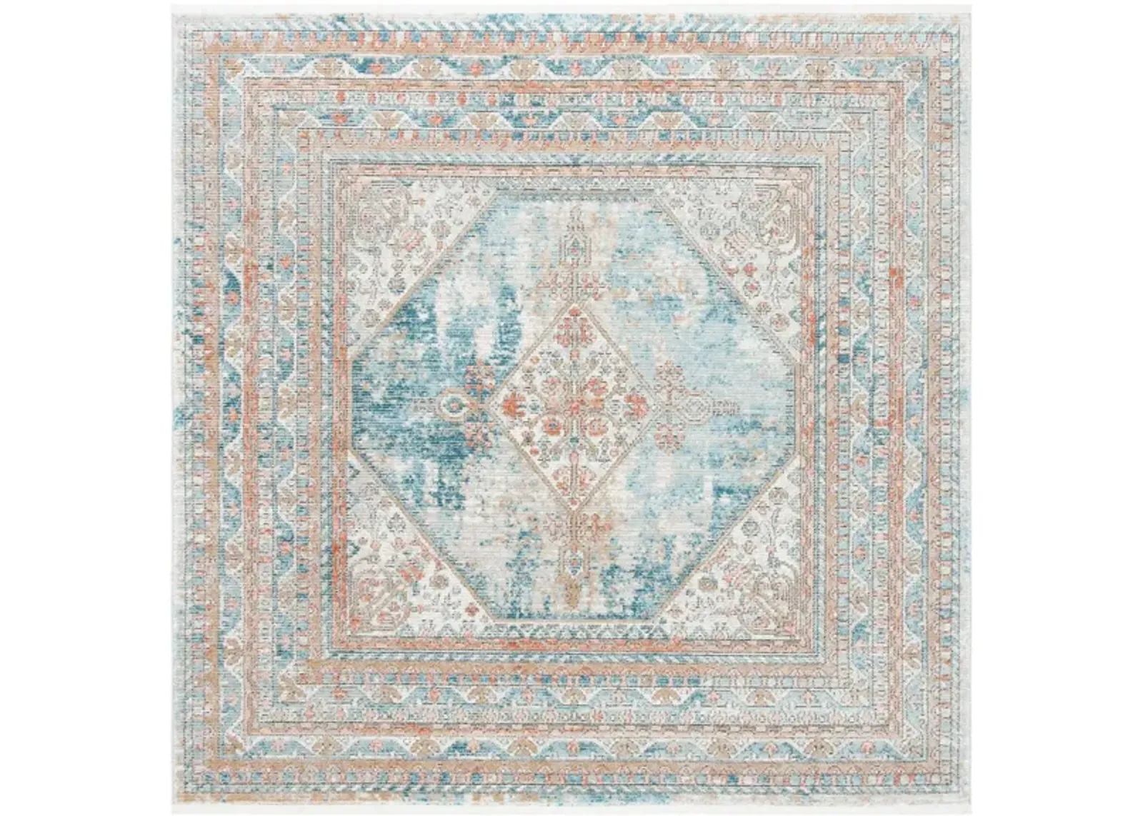 Shivan Area Rug in Blue / Gray by Safavieh