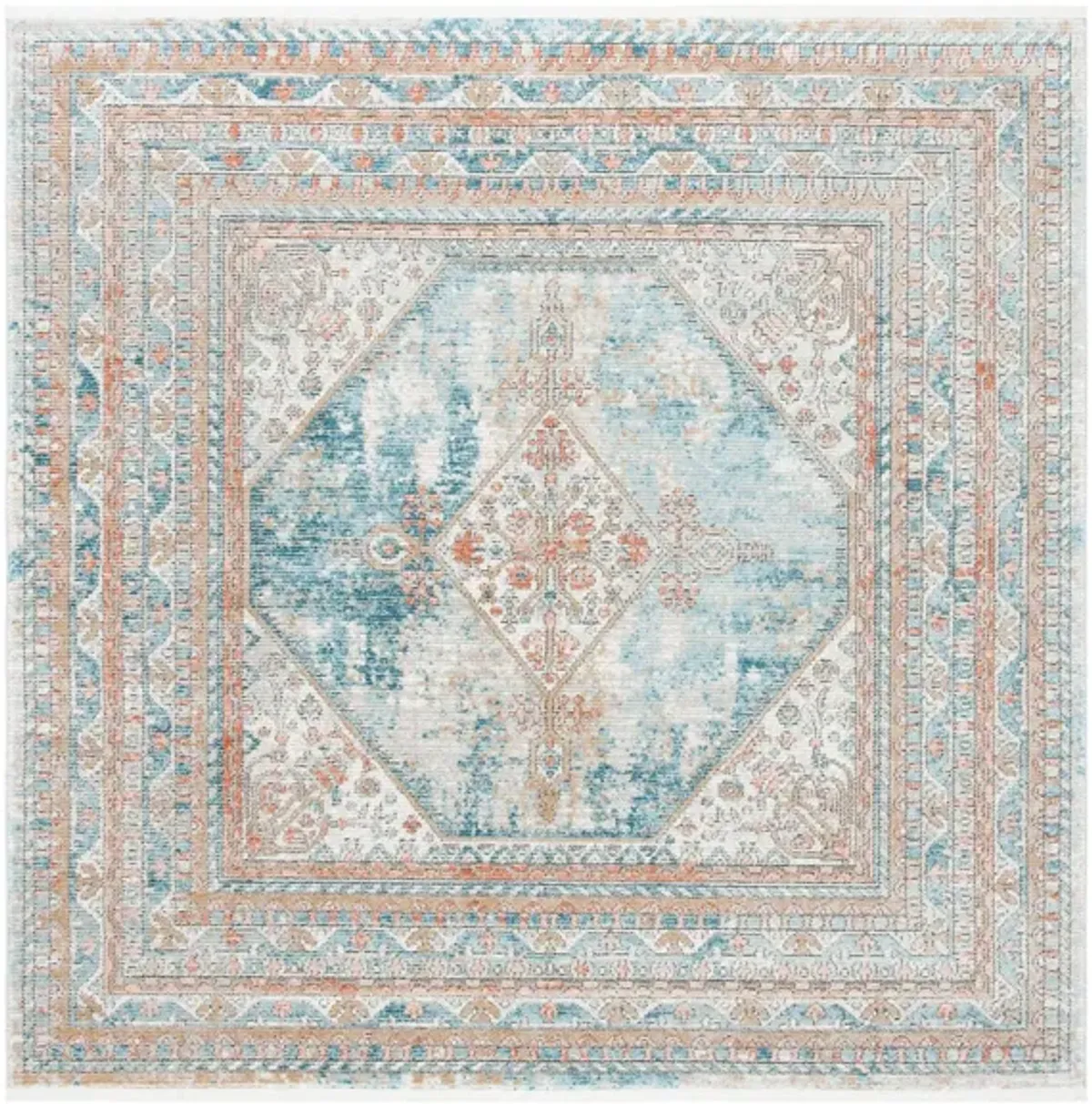 Shivan Area Rug in Blue / Gray by Safavieh