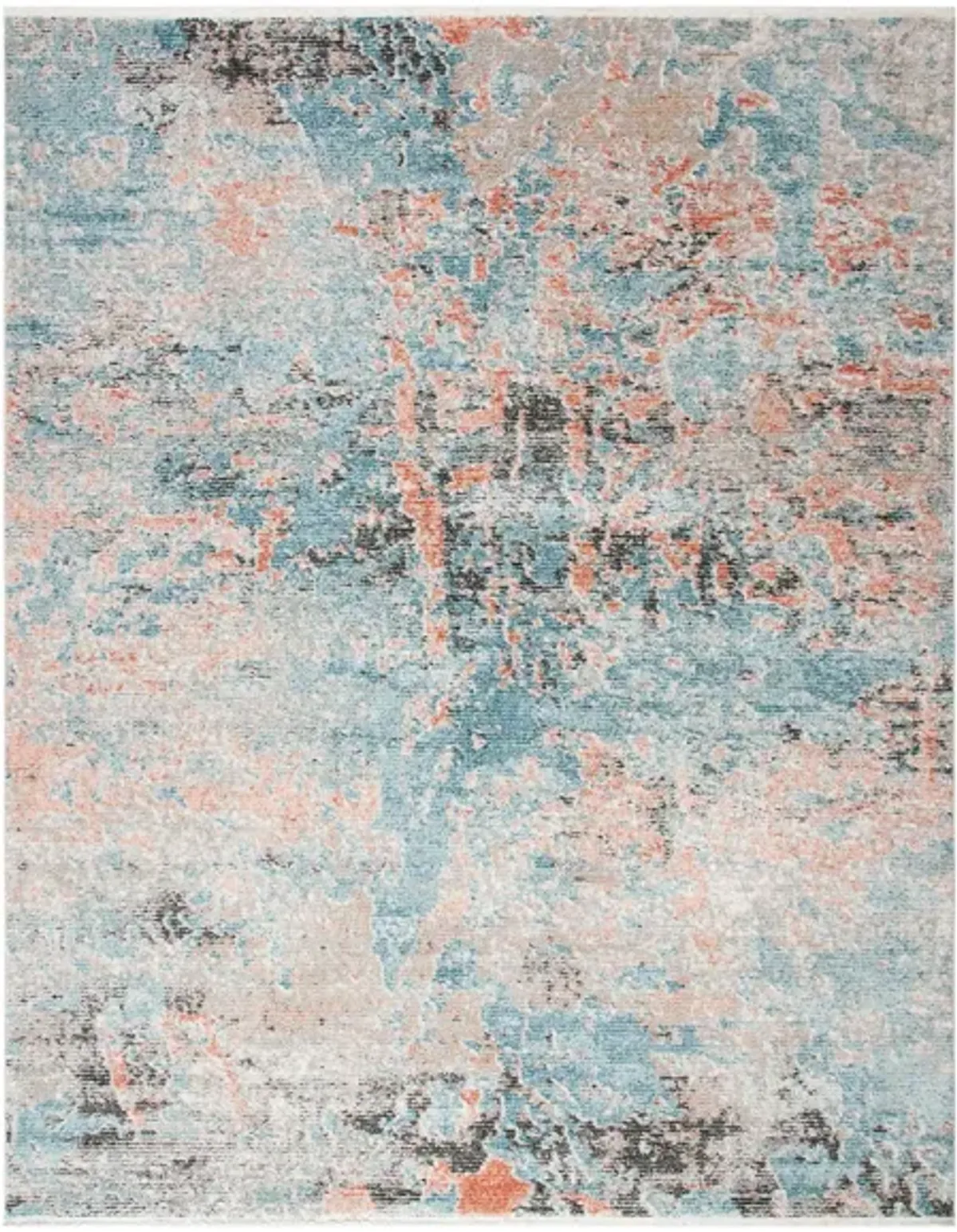 Shivan Area Rug in Blue / Ivory by Safavieh