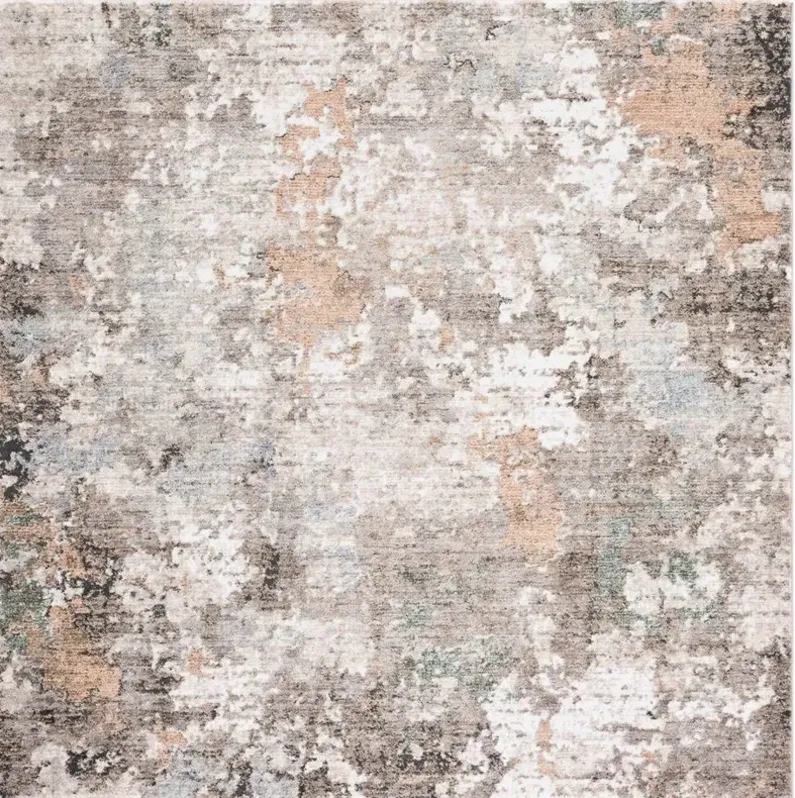 Jasmine Area Rug in Gray & Gold by Safavieh