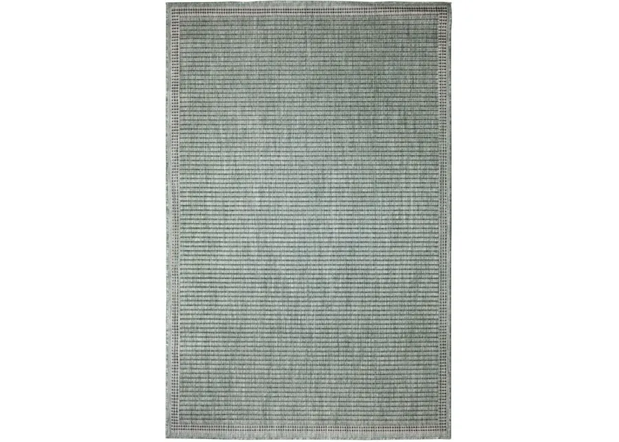 Liora Manne Malibu Simple Border Indoor/Outdoor Area Rug in Green by Trans-Ocean Import Co Inc