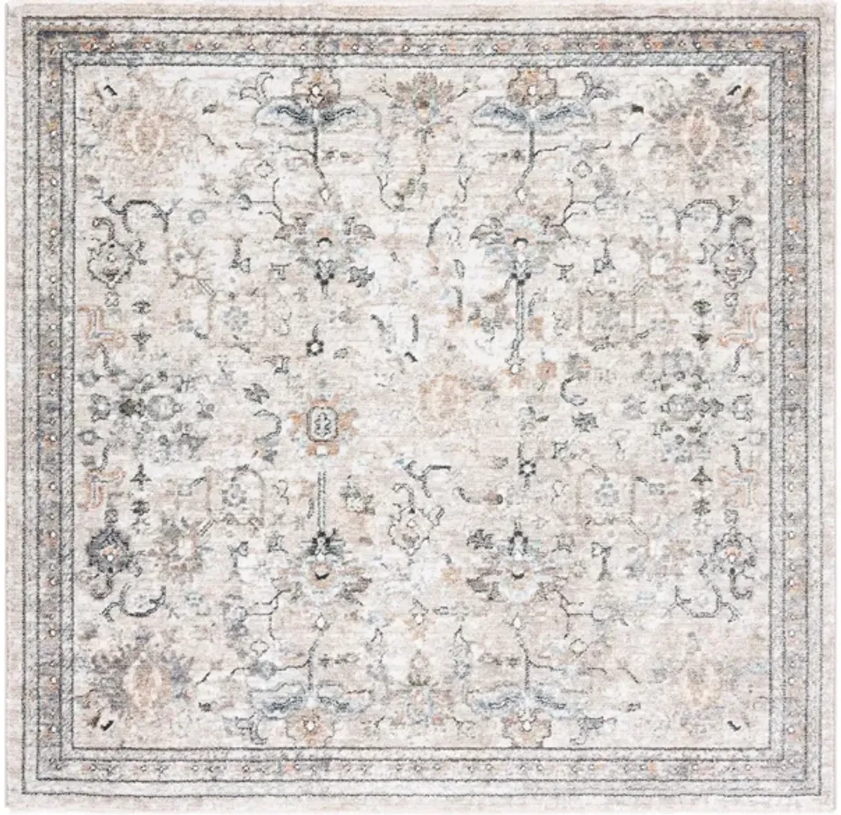 Jasmine Area Rug in Gray & Blue by Safavieh