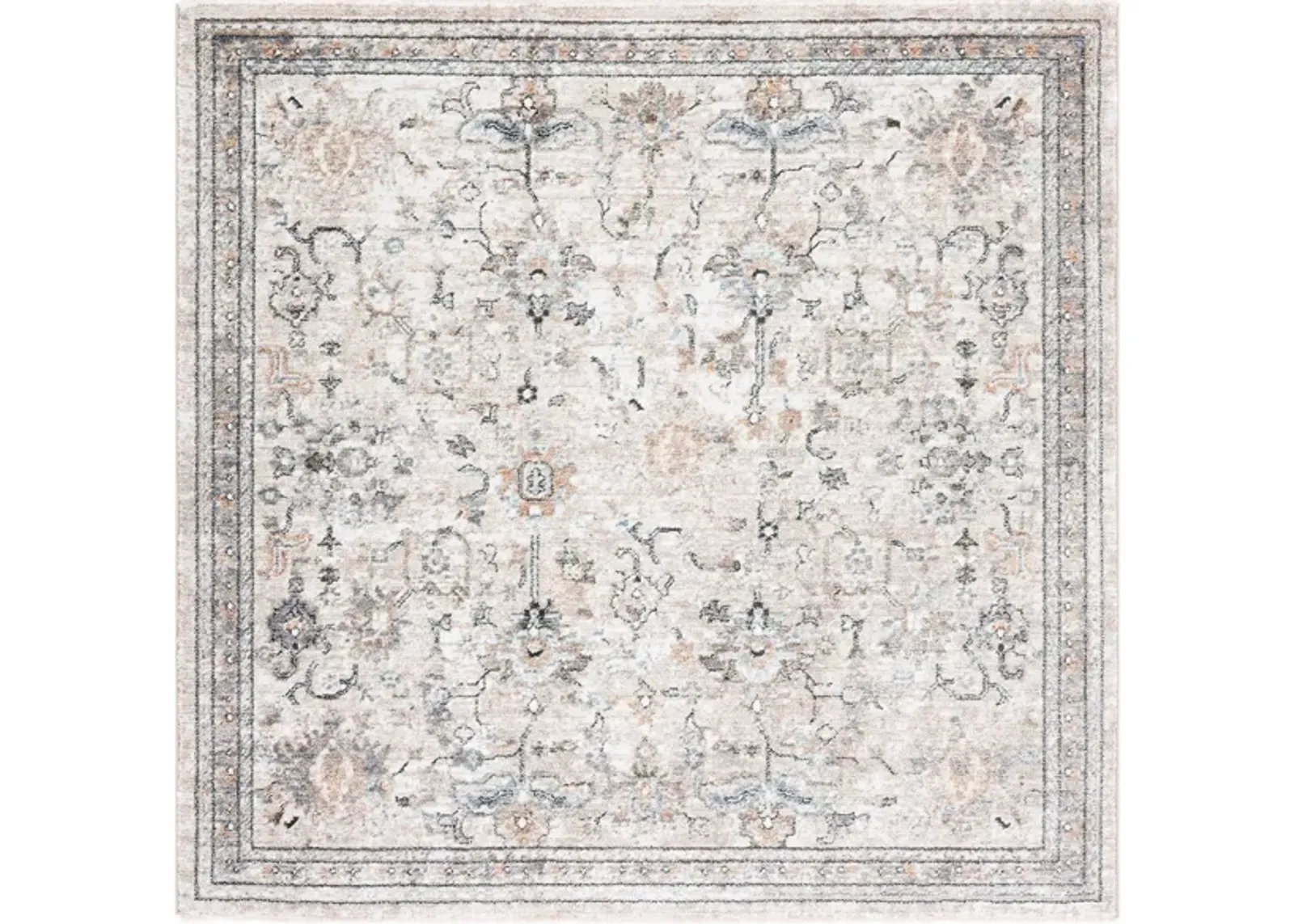 Jasmine Area Rug in Gray & Blue by Safavieh