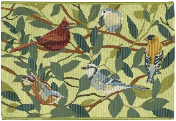 Esencia Birds Of a Feather Indoor/Outdoor Mat