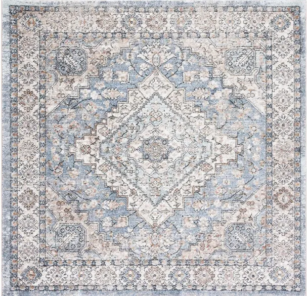 Jasmine Area Rug in Blue & Gray by Safavieh