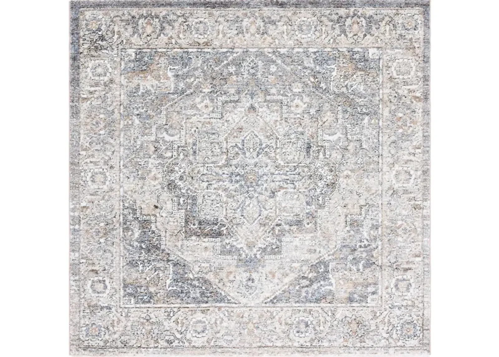 Jasmine Area Rug in Gray & Blue by Safavieh