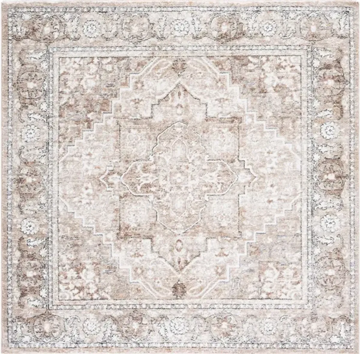 Jasmine Area Rug in Ivory & Beige by Safavieh