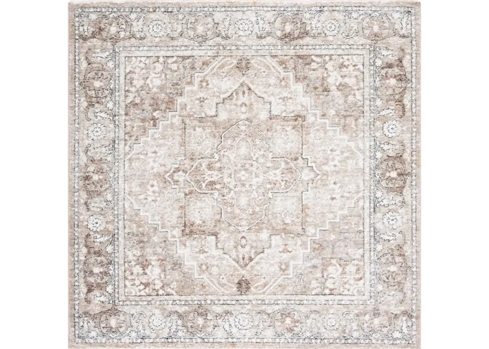 Jasmine Area Rug in Ivory & Beige by Safavieh