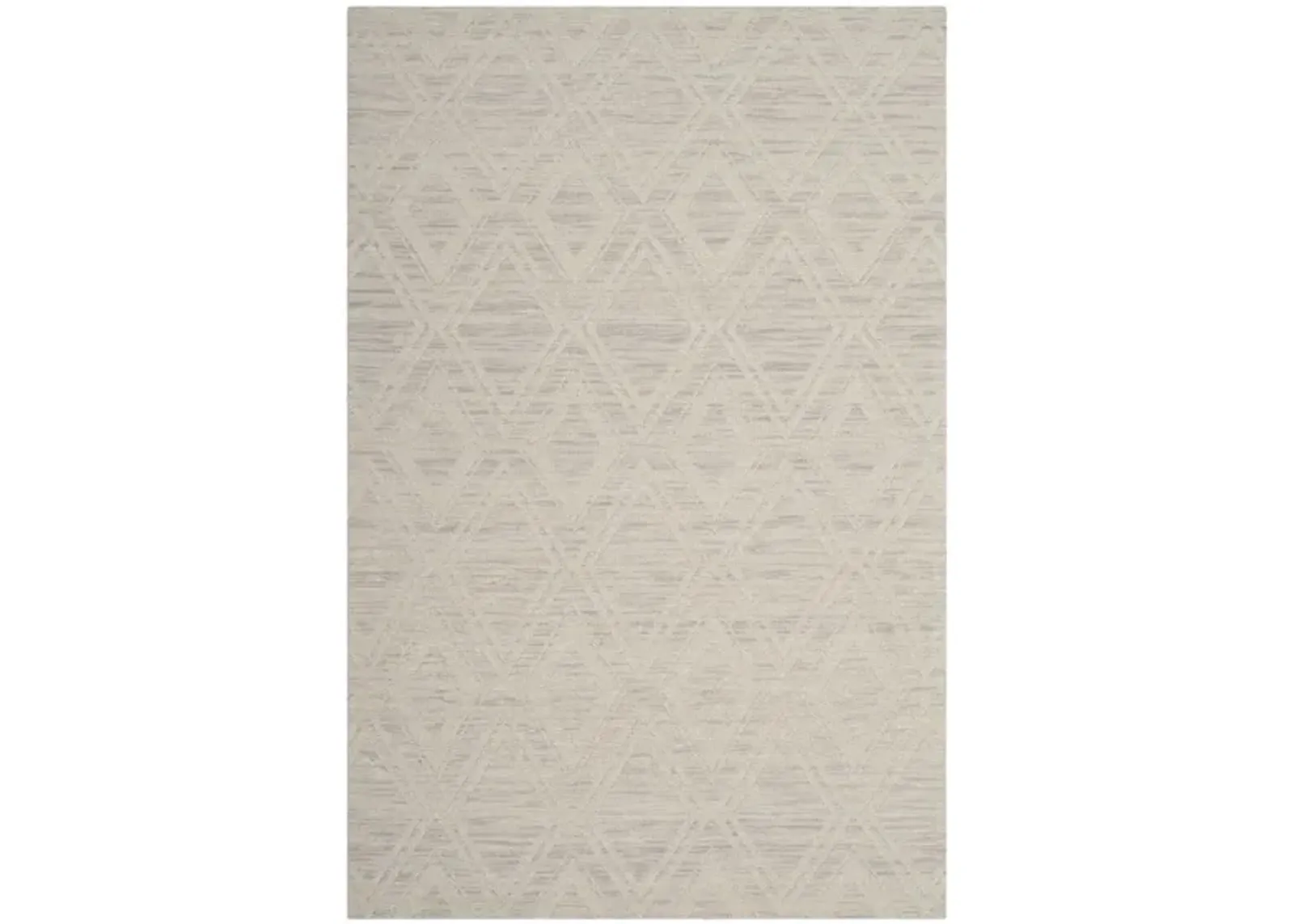 Marbella II Area Rug in Silver/Ivory by Safavieh