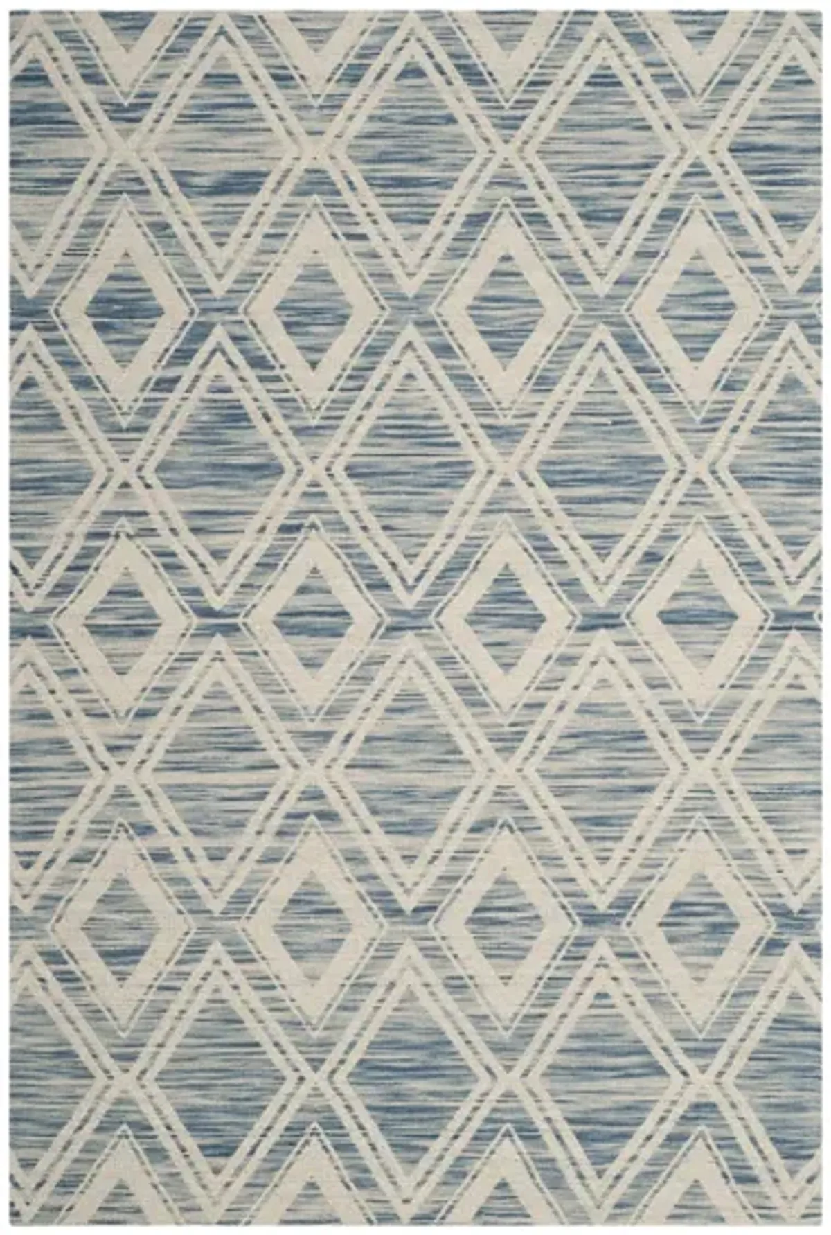 Marbella II Area Rug in Dark Blue/Ivory by Safavieh