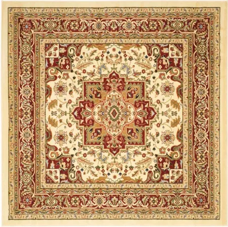 Mercia Area Rug in Ivory / Red by Safavieh