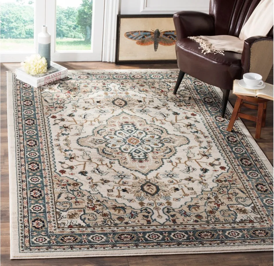 Mortimer Area Rug in Cream / Beige by Safavieh