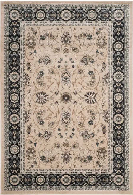 Charnwood Area Rug in Light Beige / Anthracite by Safavieh