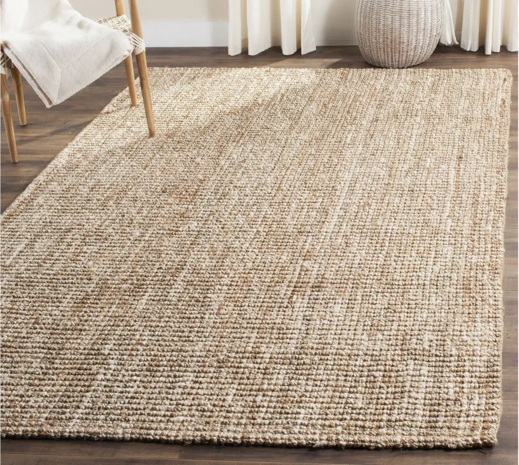 Natural Fiber Area Rug in Natural/Ivory by Safavieh