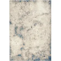 Indy Area Rug in Ivory, Gray, Blue by Nourison