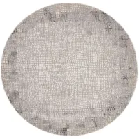 Nicki Round Area Rug in Taupe; Gray by Safavieh
