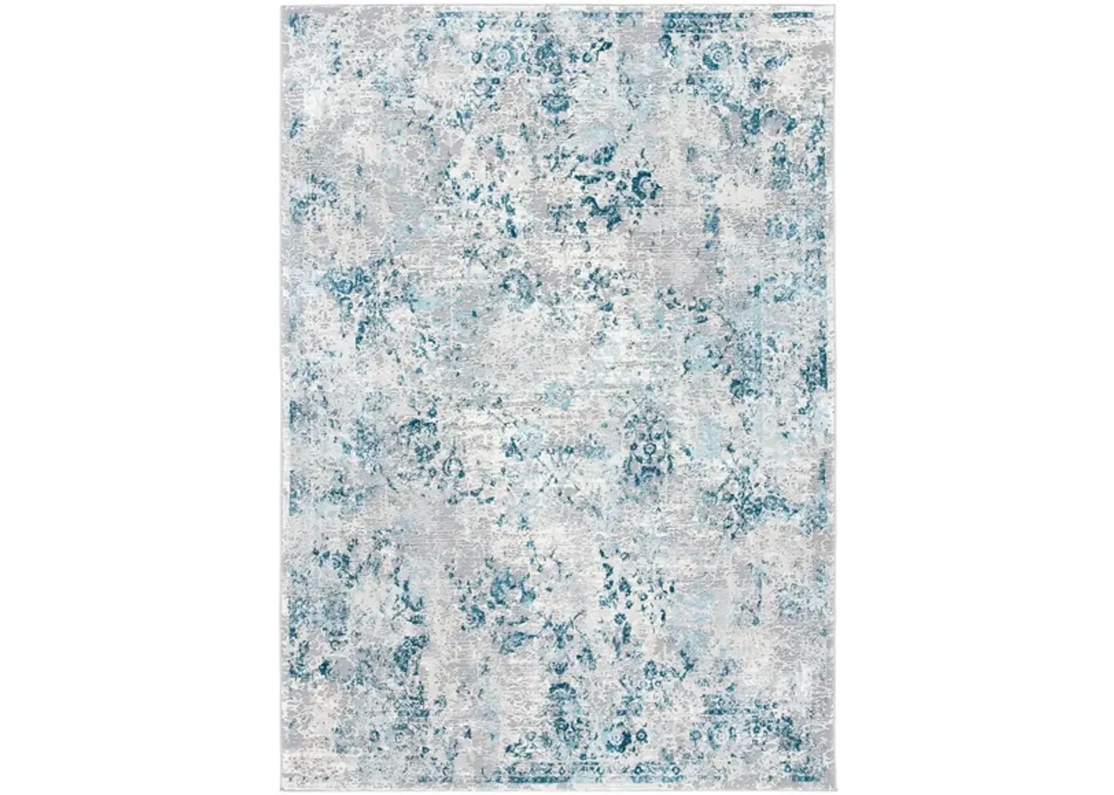 Fernando Area Rug in Gray; Blue by Safavieh