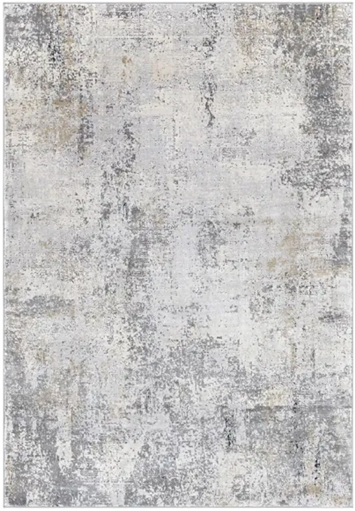 Norland Selby Rug in Light Gray, Charcoal, Navy, Butter, Cream by Surya