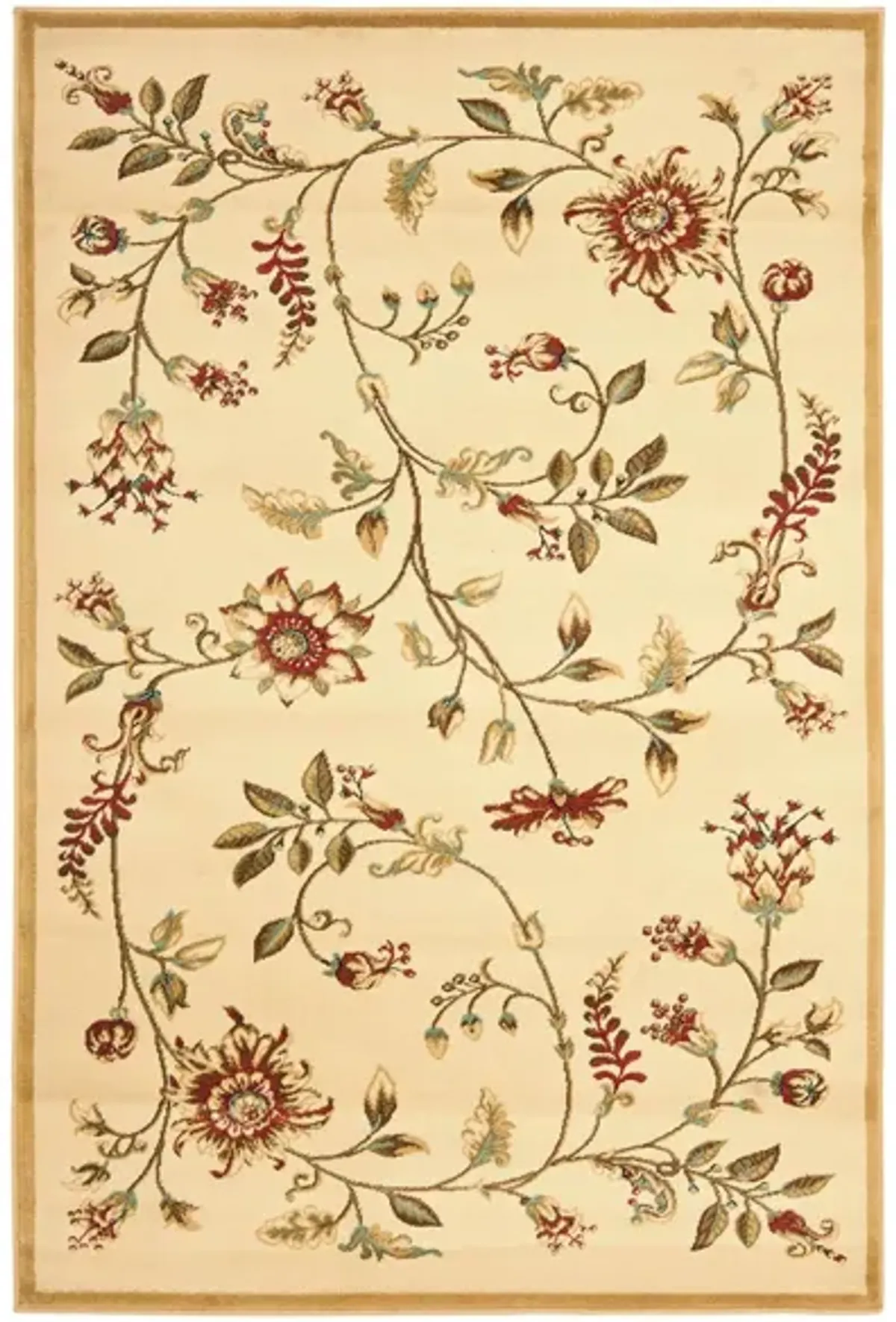 Abernethy Area Rug in Ivory / Multi by Safavieh