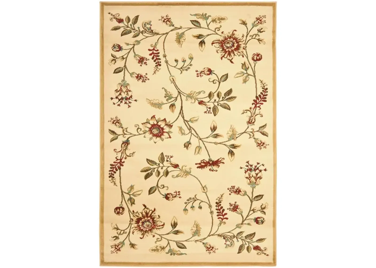 Abernethy Area Rug in Ivory / Multi by Safavieh