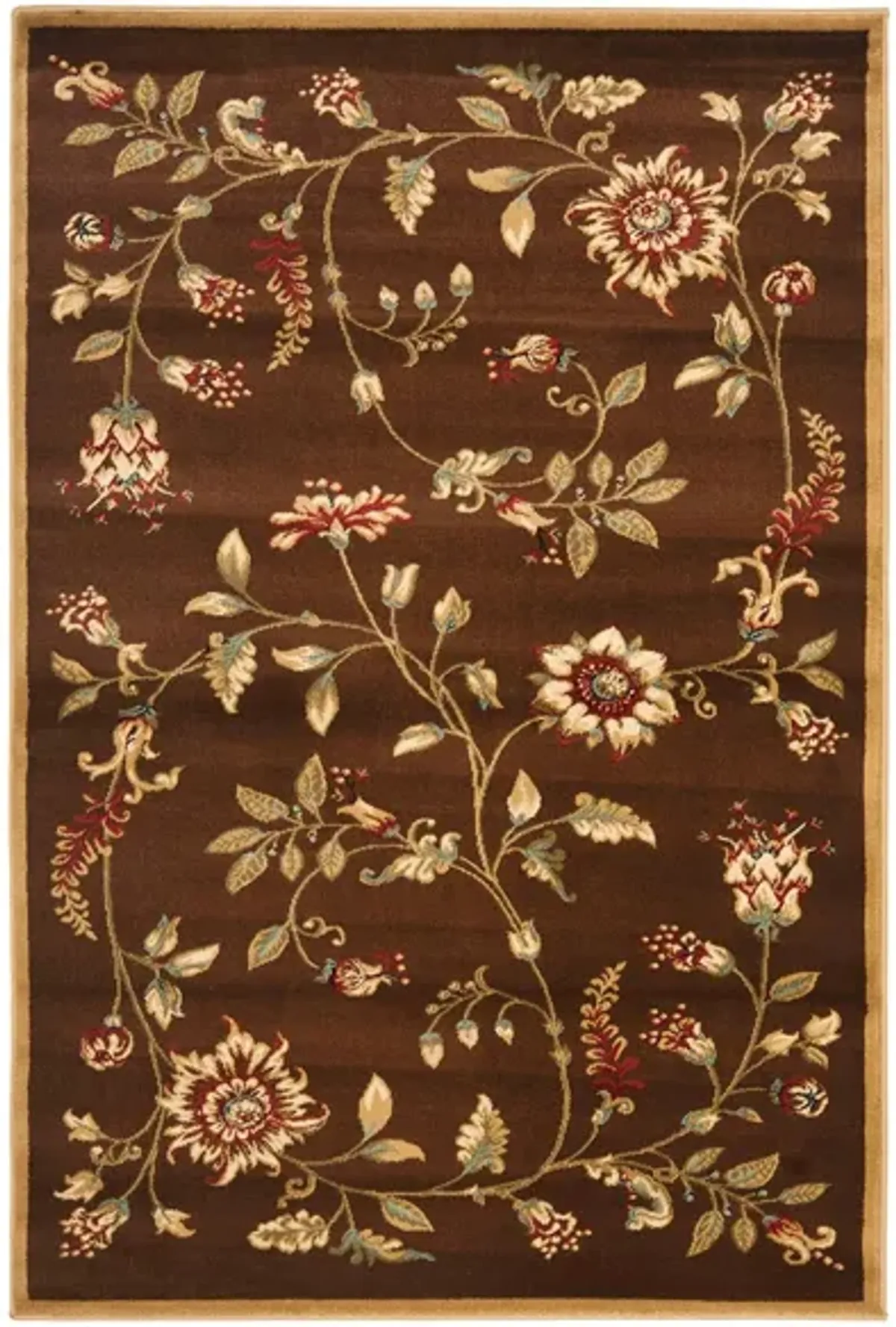 Abernethy Area Rug in Brown / Multi by Safavieh