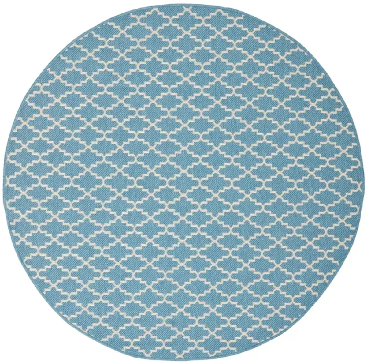 Courtyard Link Indoor/Outdoor Area Rug Round