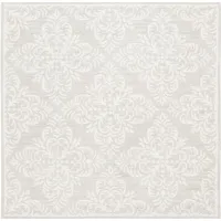 Fred Area Rug in Silver & Cream by Safavieh