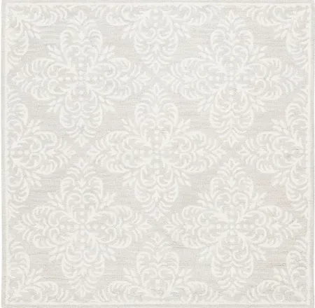 Fred Area Rug in Silver & Cream by Safavieh