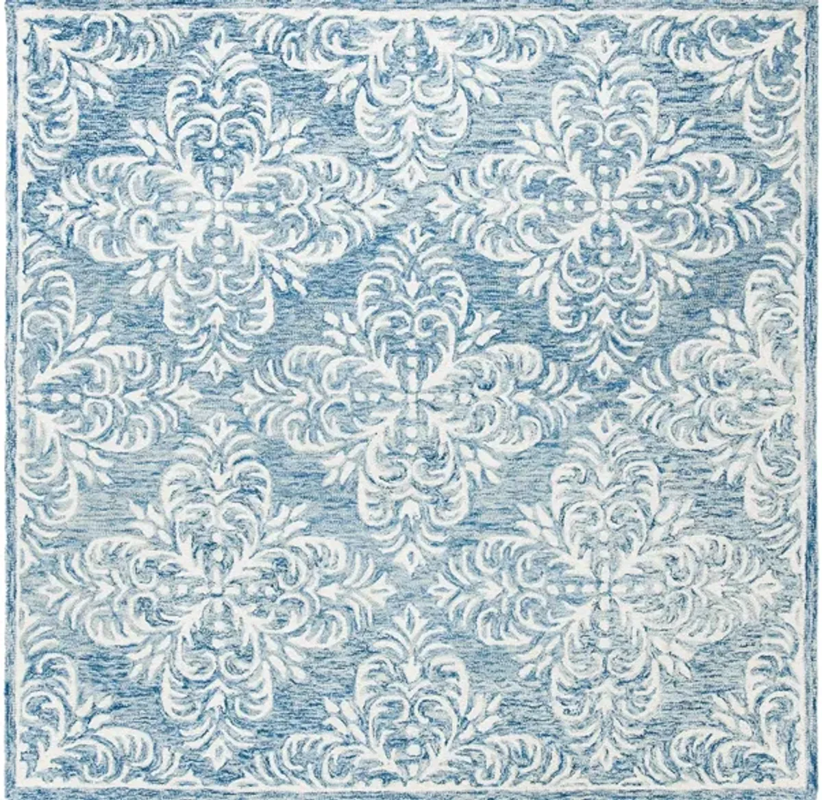 Fred Area Rug in Blue & Cream by Safavieh