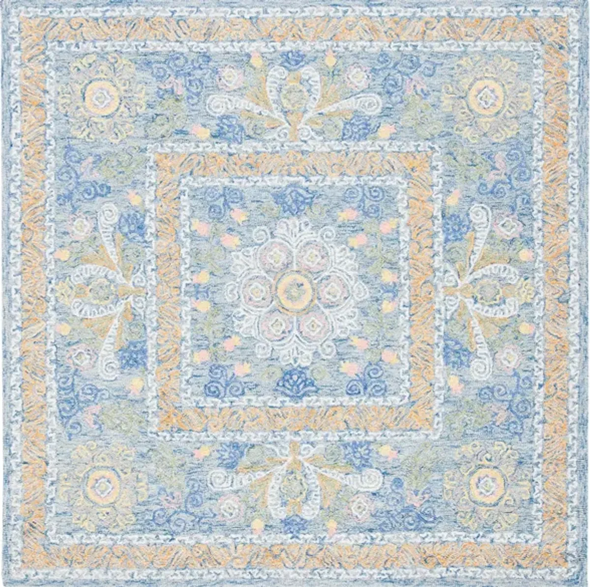 Shellville Area Rug in Blue & Green by Safavieh