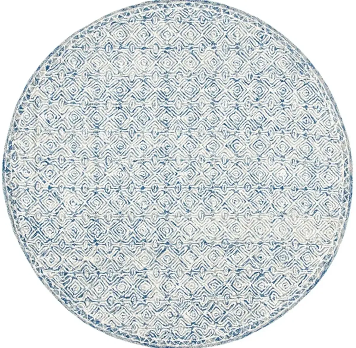 Silverstein Area Rug in Navy & Cream by Safavieh