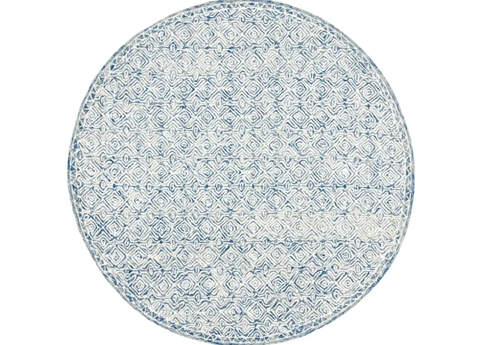 Silverstein Area Rug in Navy & Cream by Safavieh